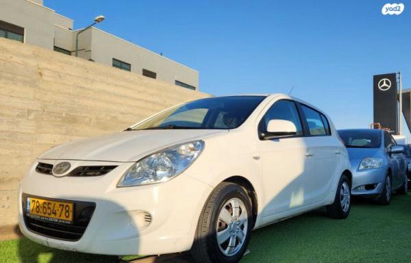 יונדאי i20 Instyle אוט' 1.4 (100 כ''ס) בנזין 2012 למכירה בבאר שבע