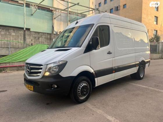 מרצדס ספרינטר מסחרי 519 קצר/גבוה אוט' דיזל 3.0 (190 כ''ס) דיזל 2018 למכירה בפתח תקווה