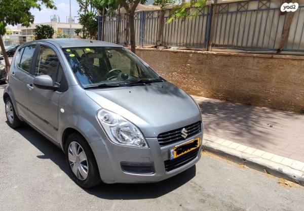 סוזוקי ספלאש GLS אוט' 1.2 (95 כ''ס) בנזין 2011 למכירה בבאר שבע