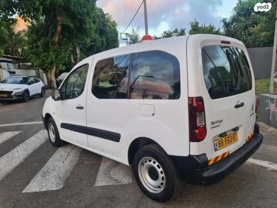 סיטרואן ברלינגו דור 2 (2008-2019) Comfort ידני דיזל 4 דל' 1.6 (75 כ"ס) דיזל 2016 למכירה בתל אביב יפו