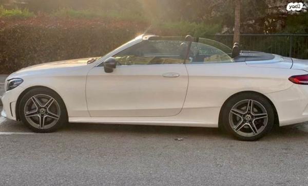 מרצדס C-Class קופה / קבריולט 4X2 C300 AMG 48V FL קבריולט אוט' 2.0 (258 כ''ס) בנזין 2019 למכירה בחיפה