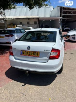 סקודה ראפיד Ambition הצ'בק אוט' 1.0 (95 כ"ס) בנזין 2018 למכירה בגבעת שמואל