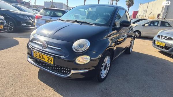 פיאט 500 Pop Star אוט' 1.2 (69 כ"ס) בנזין 2016 למכירה בחיפה