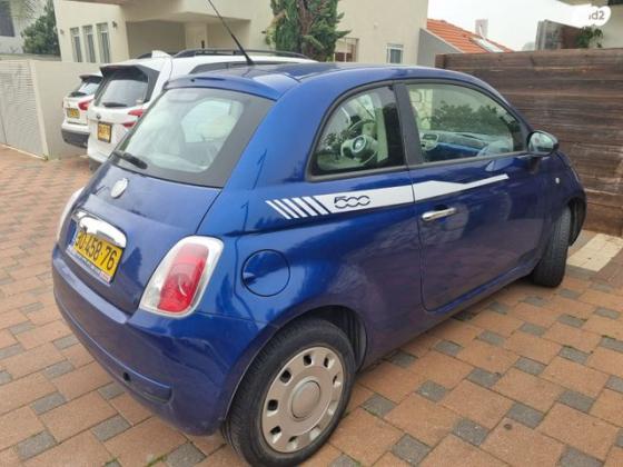 פיאט 500 Pop Plus ידני 1.2 (69 כ''ס) בנזין 2011 למכירה במודיעין מכבים רעות