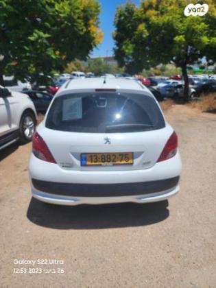 פיג'ו 207 Active אוט' 1.6 (120 כ"ס) בנזין 2011 למכירה בחולון