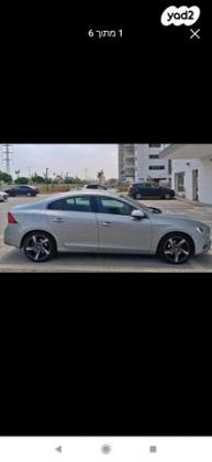 וולוו S60 T5 R-Design Plus אוט' 2.0 (245 כ"ס) בנזין 2014 למכירה באשקלון