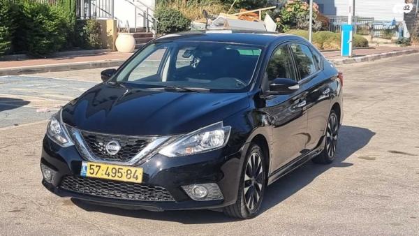 ניסאן סנטרה SR אוט' 1.8 (130 כ"ס) בנזין 2017 למכירה בנתניה