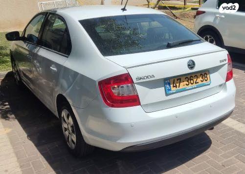 סקודה ראפיד Ambition אוט' 1.4 (125 כ"ס) בנזין 2016 למכירה בגן יבנה