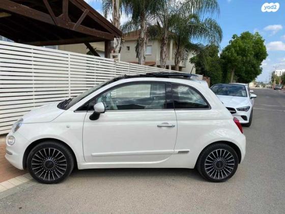 פיאט 500 Lounge דואולוג'יק 1.2 (69 כ"ס) [2016 ואילך] בנזין 2018 למכירה בעפולה