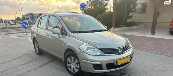 ניסאן טידה Visia+ אוט' סדאן 1.6 (110 כ''ס) בנזין 2009 למכירה ביסעור