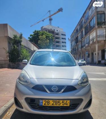 ניסאן מיקרה Visia אוט' 1.2 (80 כ''ס) בנזין 2014 למכירה ברמת גן