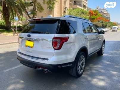 פורד אקספלורר 4X4 Limited Premium אוט' 7 מק' 3.5 (290 כ''ס) בנזין 2018 למכירה בראשון לציון