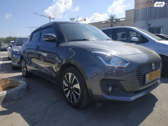 סוזוקי סוויפט GLX ידני 1.2 (90 כ"ס) בנזין 2018 למכירה באשדוד