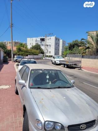 טויוטה קורולה GLI אוט' 1.6 (99-02)- 110 כ"ס בנזין 2002 למכירה באשקלון
