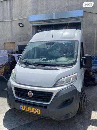 פיאט דוקאטו ארוך יורו 6 גבוה סגור ידני דיזל 3 מק' 2.3 (150 כ"ס) דיזל 2018 למכירה בקרית ענבים