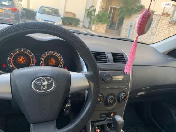 טויוטה קורולה Sun Plus 4 אוט' 1.6 (124 כ''ס) בנזין 2012 למכירה באשקלון