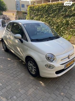 פיאט 500 Pop דואולוג'יק 1.2 (69 כ"ס) [2014 ואילך] בנזין 2017 למכירה בבני ציון