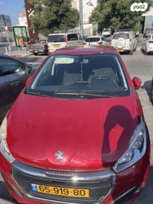 פיג'ו 208 Active Pro אוט' 1.2 (110 כ"ס) בנזין 2017 למכירה במודיעין מכבים רעות