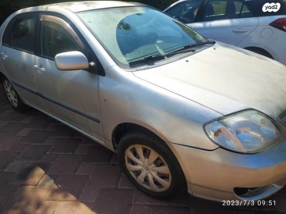 טויוטה קורולה Sun אוט' 1.6 (110 כ''ס) בנזין 2007 למכירה בראשון לציון