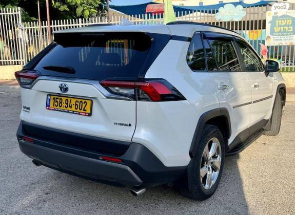 טויוטה RAV4 הייבריד 4X4 E-xclusive הייבריד אוט' 2.5 (178 כ''ס) בנזין 2020 למכירה במזכרת בתיה