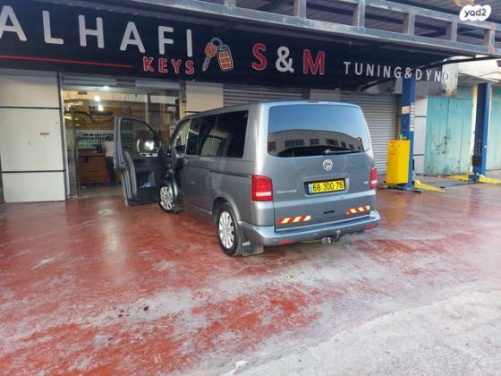 פולקסווגן מולטיוואן T5 Highline קצר אוט' דיזל 7 מק' 2.0 (180 כ"ס) דיזל 2012 למכירה במעלה עירון