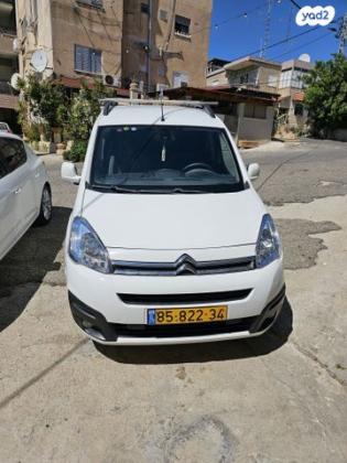 סיטרואן ברלינגו דור 2 (2008-2019) Comfort PK ידני דיזל 5 מק' 1.6 (92 כ"ס) דיזל 2016 למכירה בג'דידה מכר