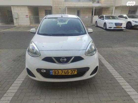 ניסאן מיקרה Visia אוט' 1.2 (80 כ''ס) בנזין 2017 למכירה בחיפה