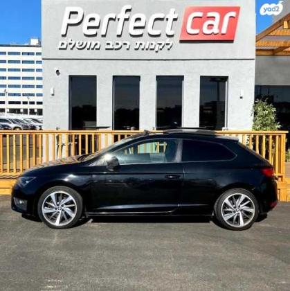 סיאט לאון FR אוט' 3 דל' 1.8 (180 כ"ס) בנזין 2015 למכירה בפתח תקווה