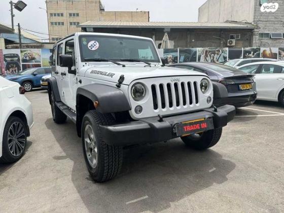 ג'יפ / Jeep רנגלר ארוך 4X4 Unlimited Sport אוט' 3.6 (280 כ''ס) ק'-2 בנזין 2017 למכירה בבת ים