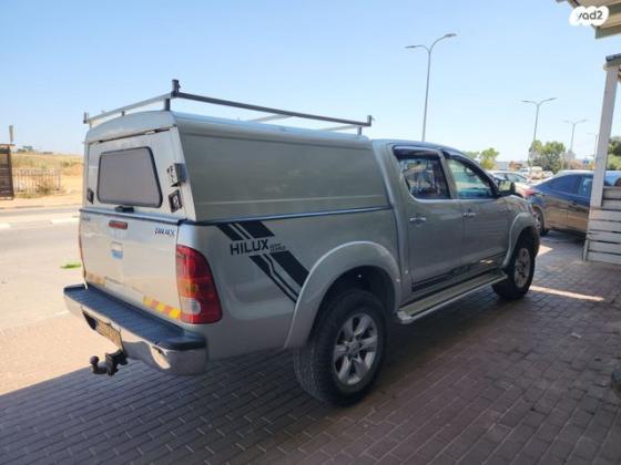 טויוטה היילקס ויגו 4X4 4X4 דאבל קבינה אוט' דיזל 3.0 (171 כ''ס) דיזל 2008 למכירה בג'לג'וליה