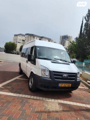 פורד טרנזיט 350S קומבי ידני דיזל גג מוגבה 2.2 (130 כ''ס) דיזל 2008 למכירה בירושלים
