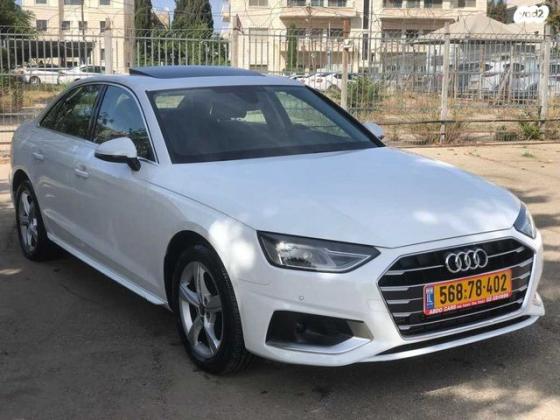 אאודי A4 Advanced אוט' 2.0 (150 כ''ס) בנזין 2021 למכירה בירושלים