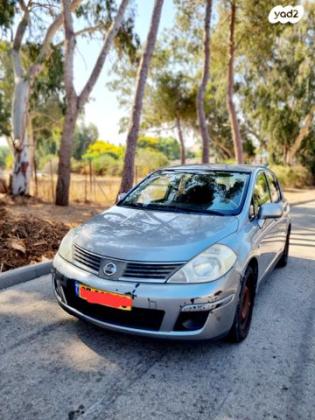 ניסאן טידה Visia+ אוט' הצ'בק 1.6 (110 כ''ס) בנזין 2008 למכירה בנורדיה