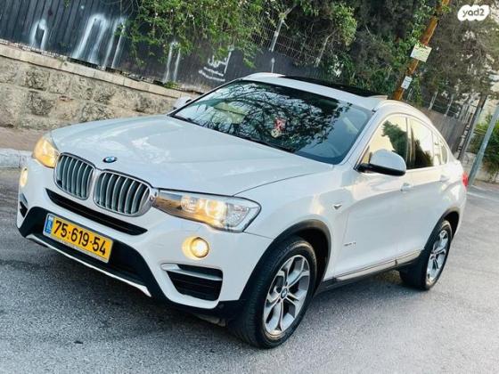 ב.מ.וו X4 4X4 XDRIVE20I Sport אוט' 2.0 (184 כ''ס) בנזין 2015 למכירה בירושלים