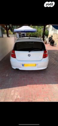 ב.מ.וו סדרה 1 118I אוט' 5 דל' 2.0 (136 כ''ס) בנזין 2008 למכירה בתל אביב יפו