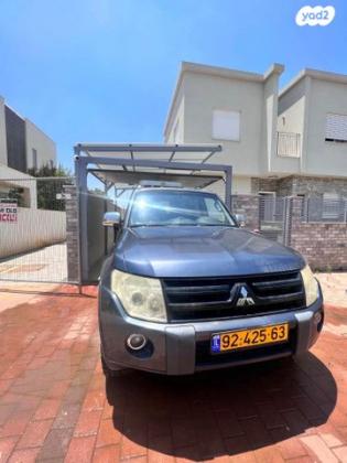 מיצובישי פג'רו ארוך 4X4 Desert אוט' דיזל 7 מק' 3.2 (170 כ''ס) דיזל 2008 למכירה בתל מונד