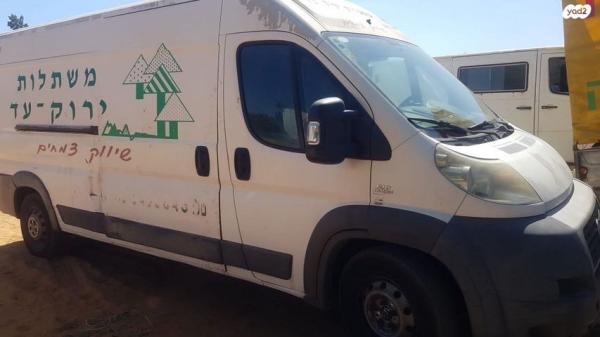 פיאט דוקאטו ארוך ESP גבוה סגור ידני דיזל 2.3 (120 כ''ס) דיזל 2011 למכירה בפתח תקווה