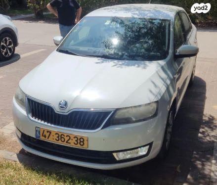 סקודה ראפיד Ambition אוט' 1.4 (125 כ"ס) בנזין 2016 למכירה בגן יבנה