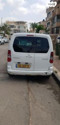 פיג'ו פרטנר דור 2 (2008-2017) Extra Active PK ידני דיזל 5 מק' 1.6 (92 כ''ס) דיזל 2012 למכירה בג'לג'וליה