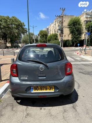 ניסאן מיקרה Visia ידני 1.2 (80 כ''ס) בנזין 2014 למכירה בנתניה