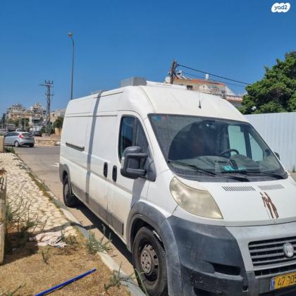 פיאט דוקאטו ארוך ESP גבוה סגור ידני דיזל 2.3 (120 כ''ס) דיזל 2012 למכירה בנתניה