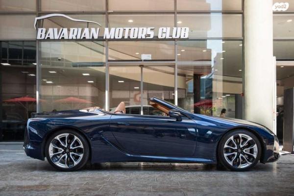 לקסוס LC500 Convertible קבריולט אוט' 5.0 (464 כ''ס) בנזין 2021 למכירה בהרצליה