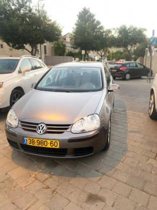 פולקסווגן גולף Comfortline אוט' 5 דל' 2.0 (150 כ''ס) בנזין 2007 למכירה בירושלים