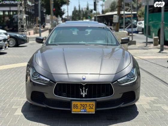 מזראטי גיבלי אוט' 3.0 (330 כ''ס) בנזין 2015 למכירה בתל אביב יפו