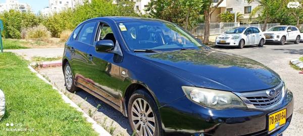 סובארו B3 האצ'בק 4X4 RXI אוט' 2.0 (150 כ''ס) בנזין 2008 למכירה בפתח תקווה
