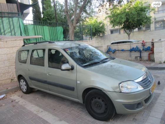 רנו לוגאן MCV E2 ידני 1.6 (105 כ''ס) בנזין 2009 למכירה במודיעין עילית