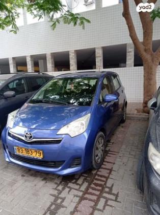 טויוטה ספייס ורסו GLI אוט' 1.3 (99 כ"ס) בנזין 2012 למכירה באשקלון