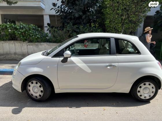 פיאט 500 Pop אוט' 1.2 (69 כ"ס) [2009-2014] בנזין 2013 למכירה בתל אביב יפו