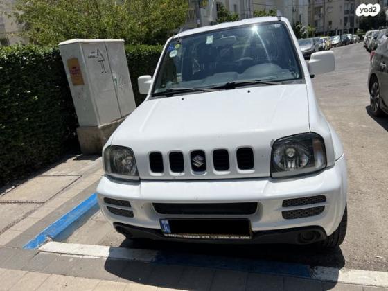 סוזוקי ג'ימני 4X4 JLX אוט' 1.3 (85 כ''ס) בנזין 2008 למכירה בתל אביב יפו