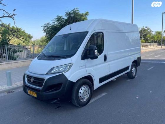 פיאט דוקאטו ארוך יורו 6 גבוה סגור ידני דיזל 3 מק' 2.3 (150 כ"ס) דיזל 2019 למכירה בתל אביב יפו